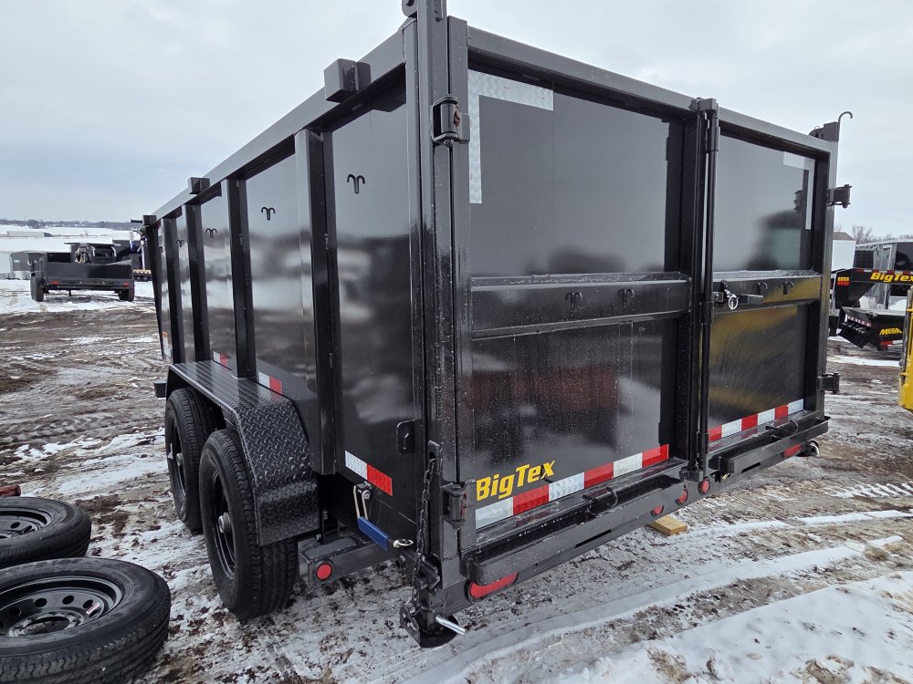 7'x14' Big Tex Dump 14LP-14 4'