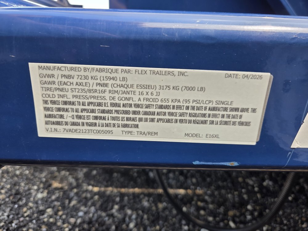 6' 3"x15' 9" Air Tow Enclosed Cargo E16 XL 98"
