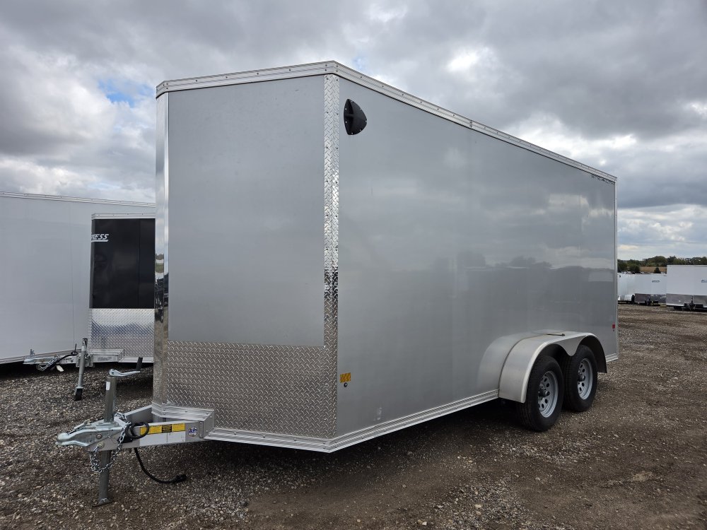 7'x16' Alcom Enclosed Cargo C7X16-IF 85"
