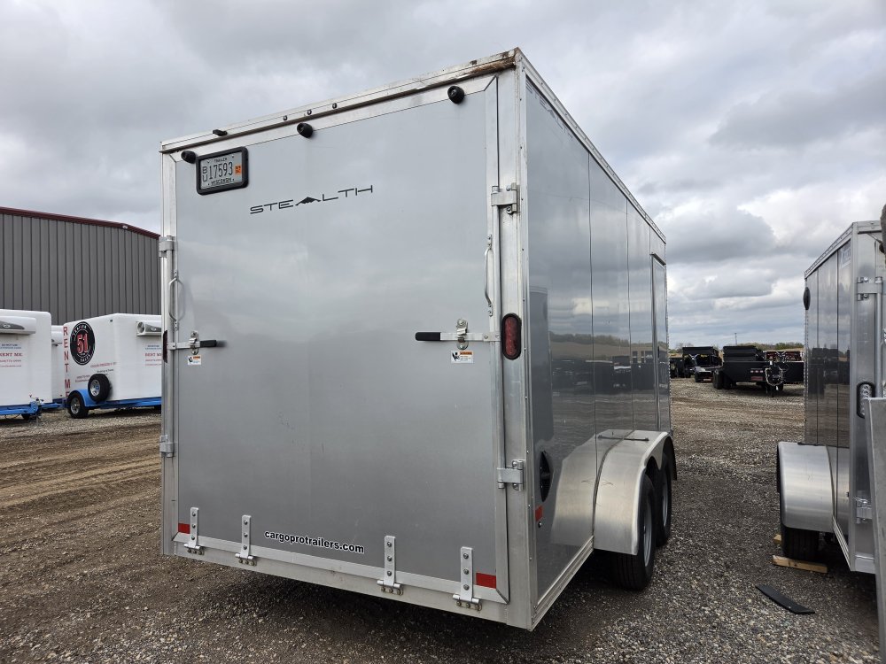 7'x16' Alcom Enclosed Cargo C7X16-IF 85"