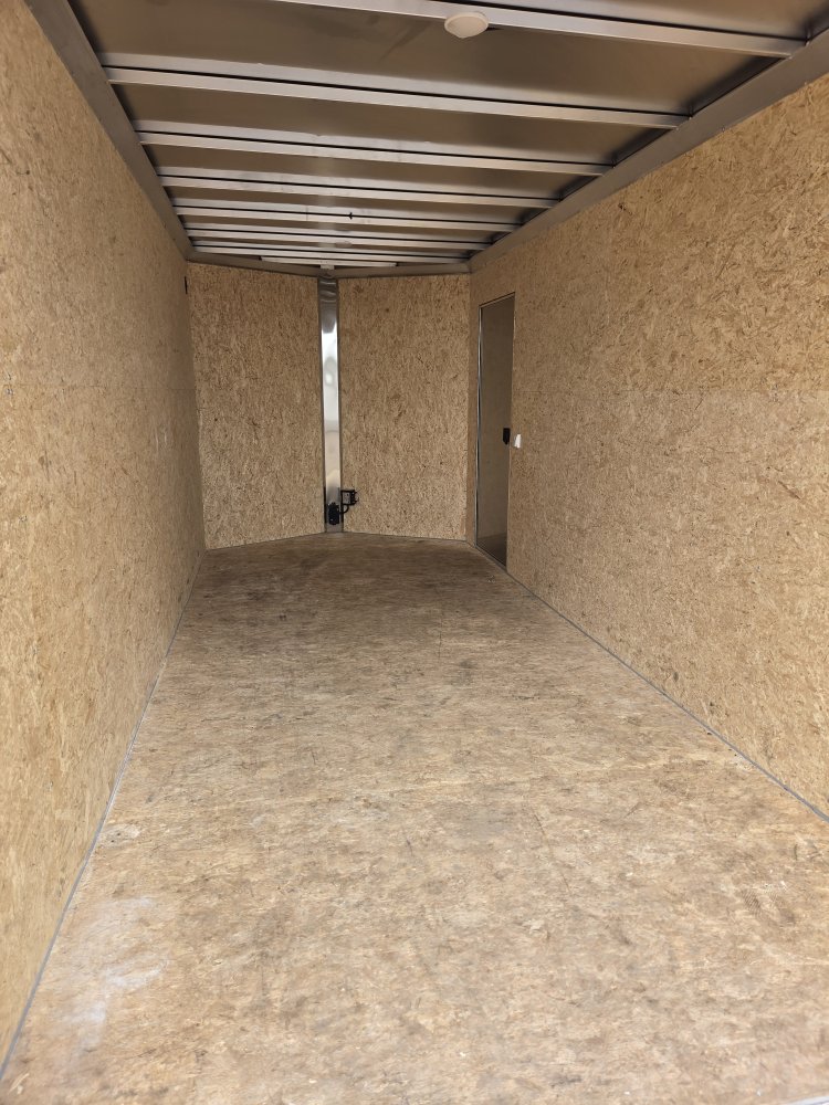7'x16' Alcom Enclosed Cargo C7X16-IF 85"