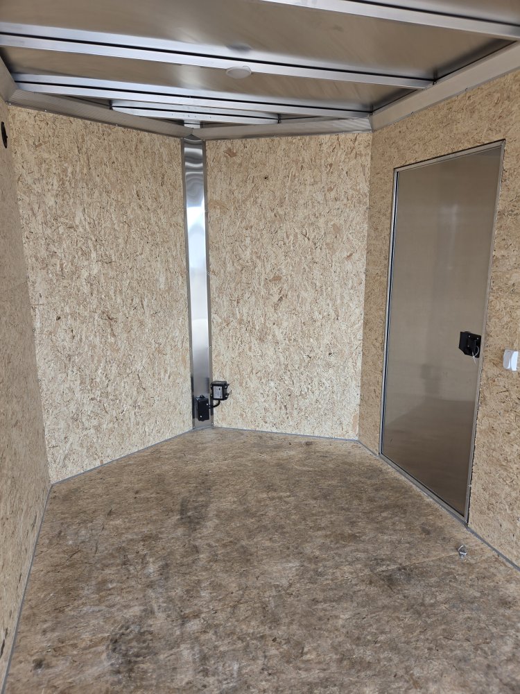 7'x16' Alcom Enclosed Cargo C7X16-IF 85"
