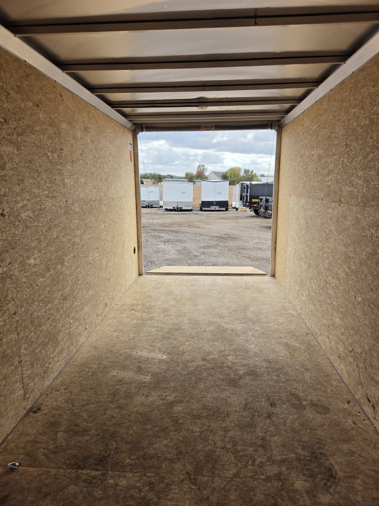 7'x16' Alcom Enclosed Cargo C7X16-IF 85"