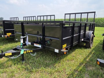 6.5'x12' Big Tex Trailers Utility 35SV-12
