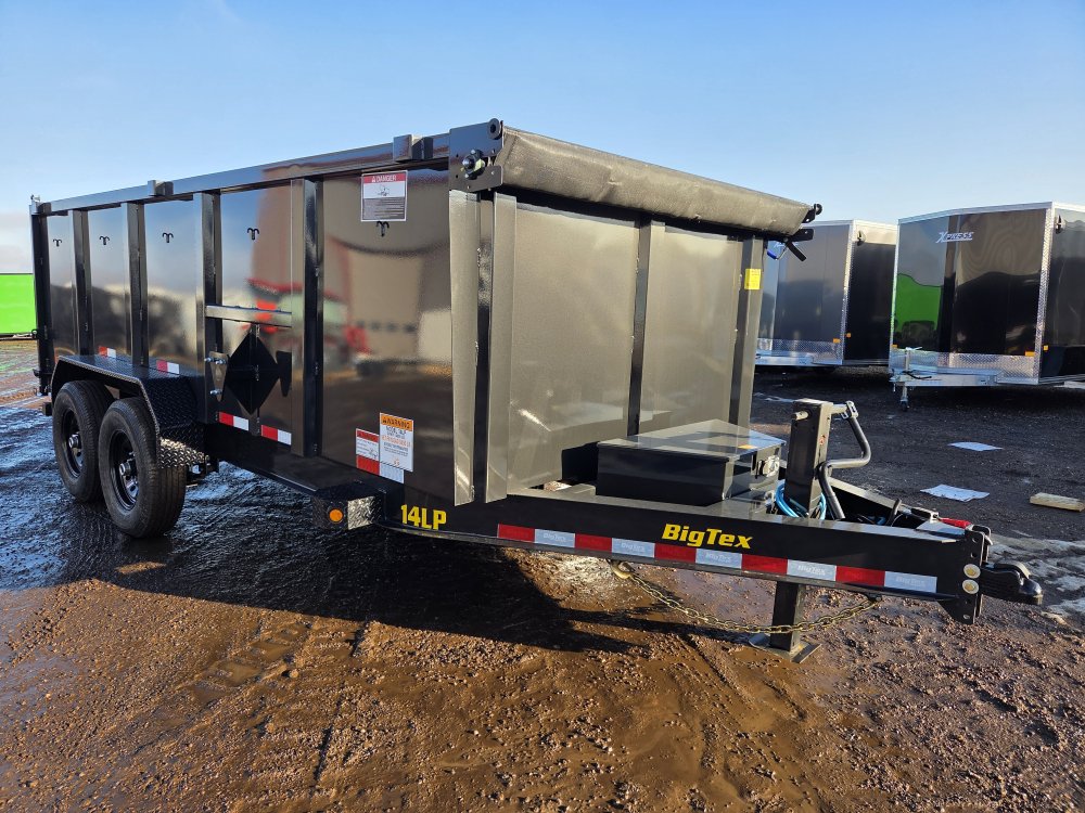 7'x16' Big Tex Dump 14LP-16