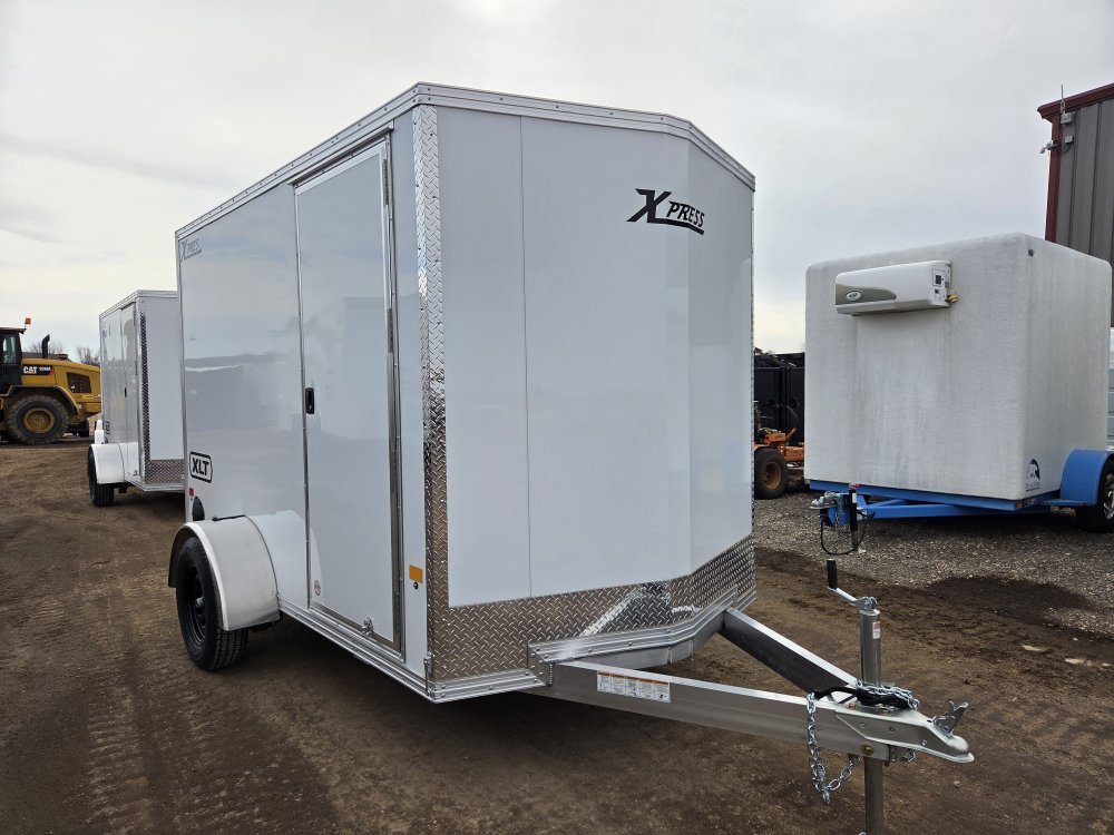 6'x10' Alcom Enclosed Cargo XPRESS6X10XLT 82"