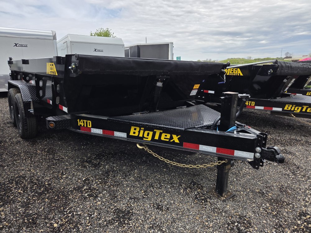 7'x14' Big Tex Dump 14TD-14 2'
