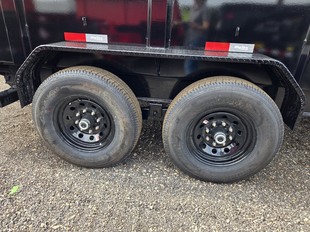 7'x14' Big Tex Trailers Dump 2'