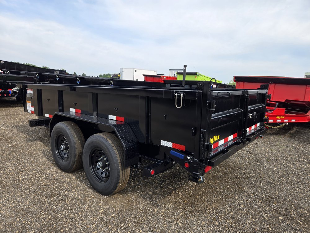 7'x14' Big Tex Trailers Dump 2'