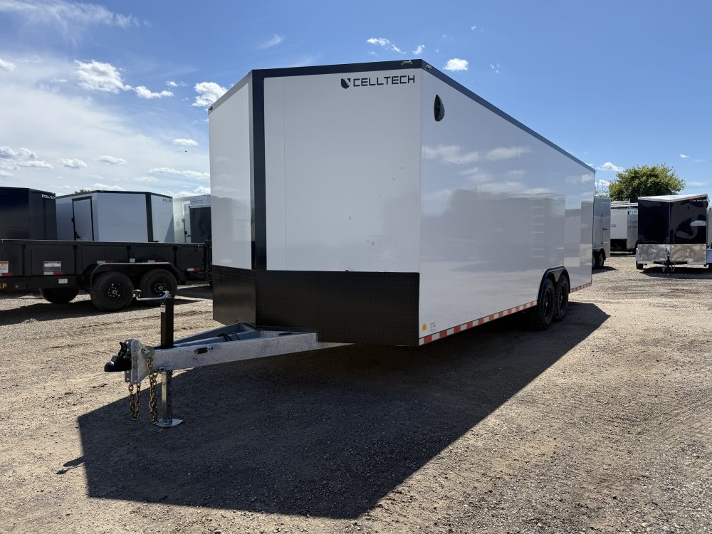8.5'x24' CellTech Enclosed Cargo 85X24TA5 86"