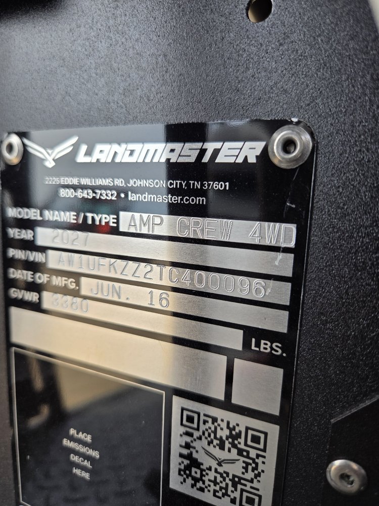 Landmaster AMP Crew Wilderness Edition 4X4 UTV