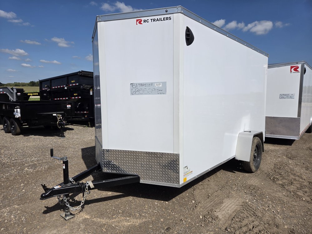 6'x12' RC Trailers Enclosed Cargo CS612SA 78"