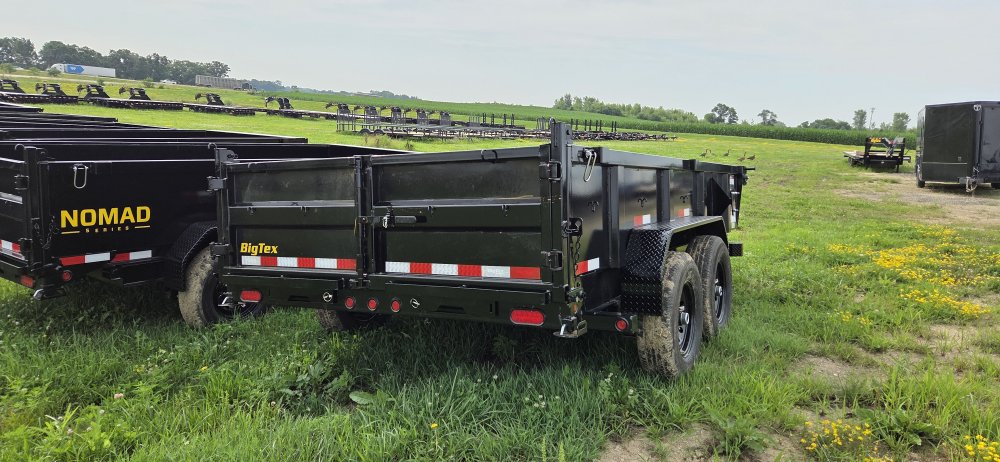 7'x14' Big Tex Trailers Dump 2'
