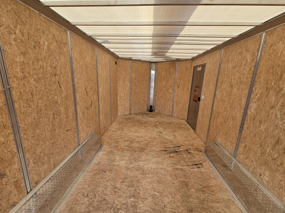 8.5'x16' Alcom Enclosed Cargo XPRESS8.5X16UCP-LMFL25 79"