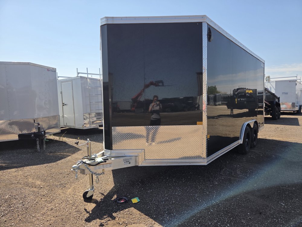 8.5'x16' Alcom Enclosed Cargo XPRESS 8.5x16 79"