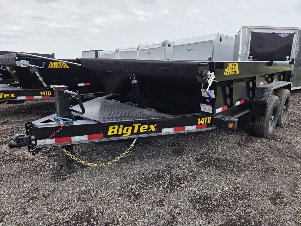 7'x14' Big Tex Dump 14TD-14 2'