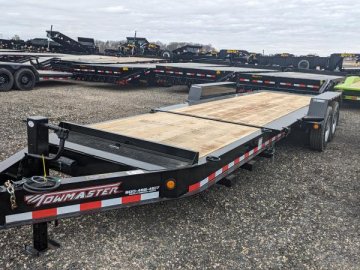 8.5'x24' Towmaster Trailers Tilt T-20DT