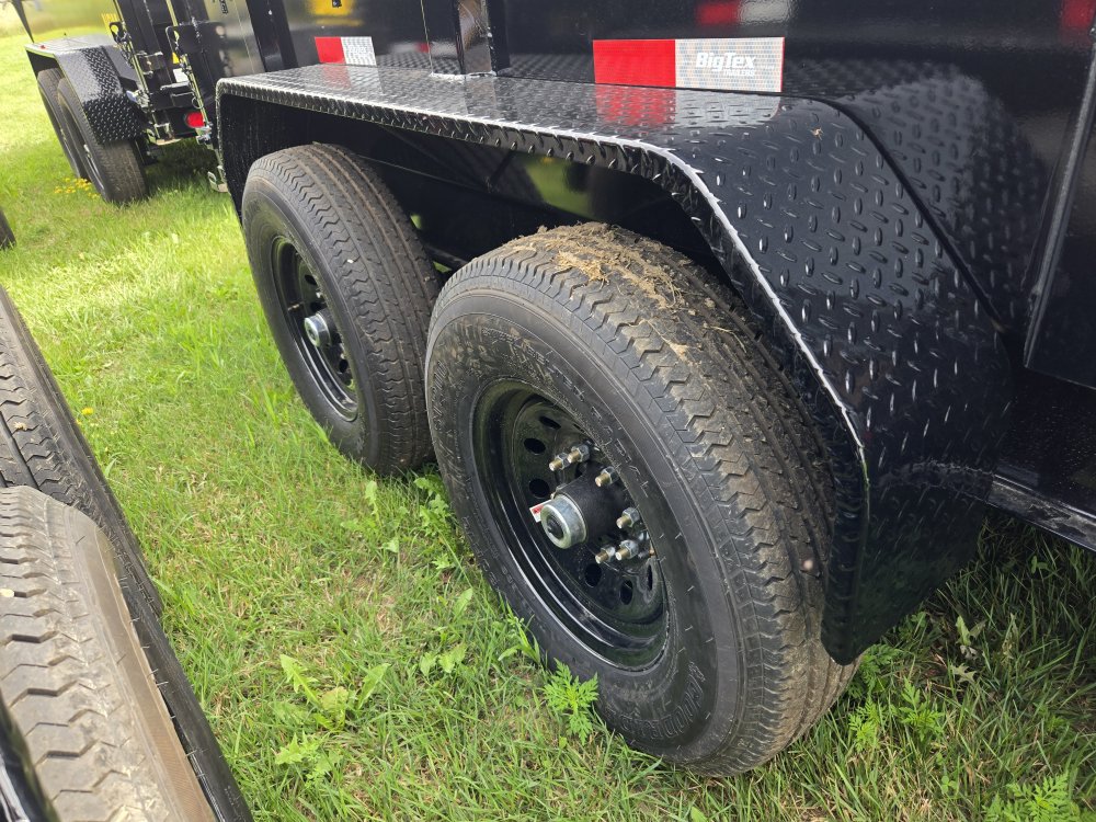 7'x14' Big Tex Trailers Dump 2'