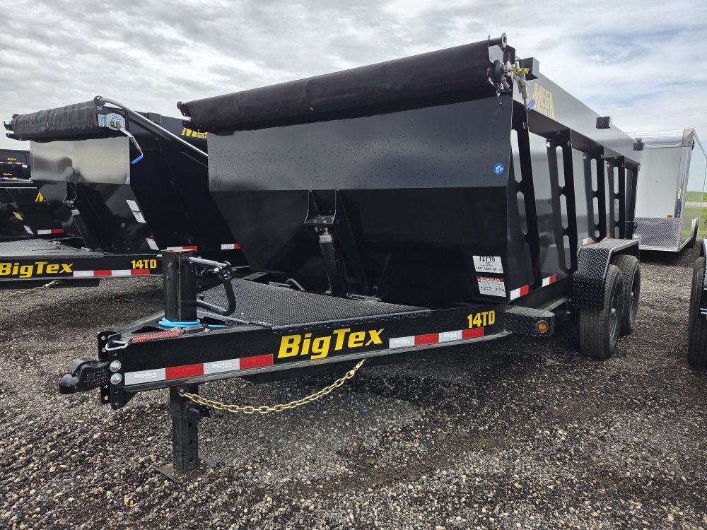 7'x14' Big Tex Dump 14TD-14 4'