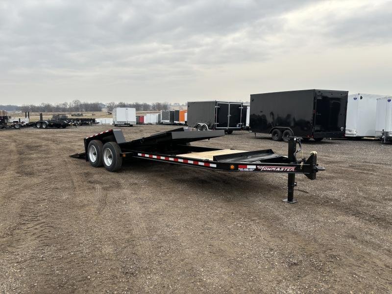 7'x22' Towmaster Trailers Equipment T-16DT 22"
