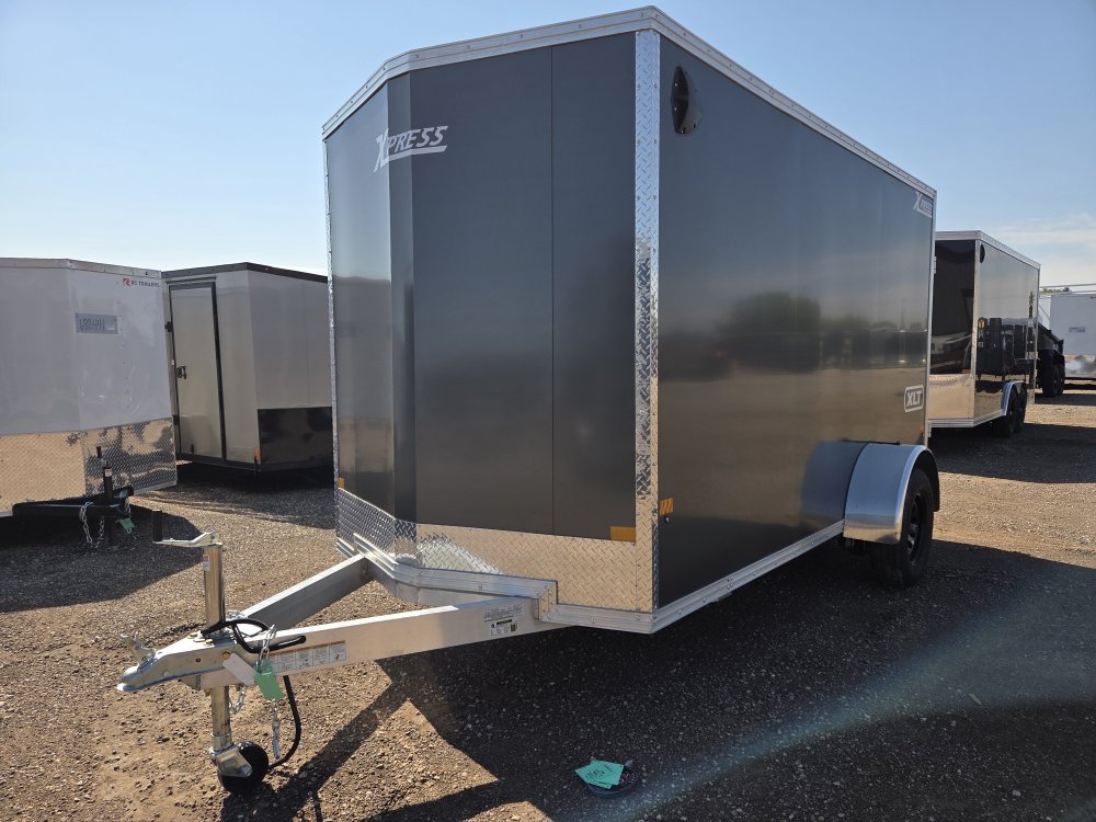 6'x12' Alcom Enclosed Cargo 6x12 Xpress 76"