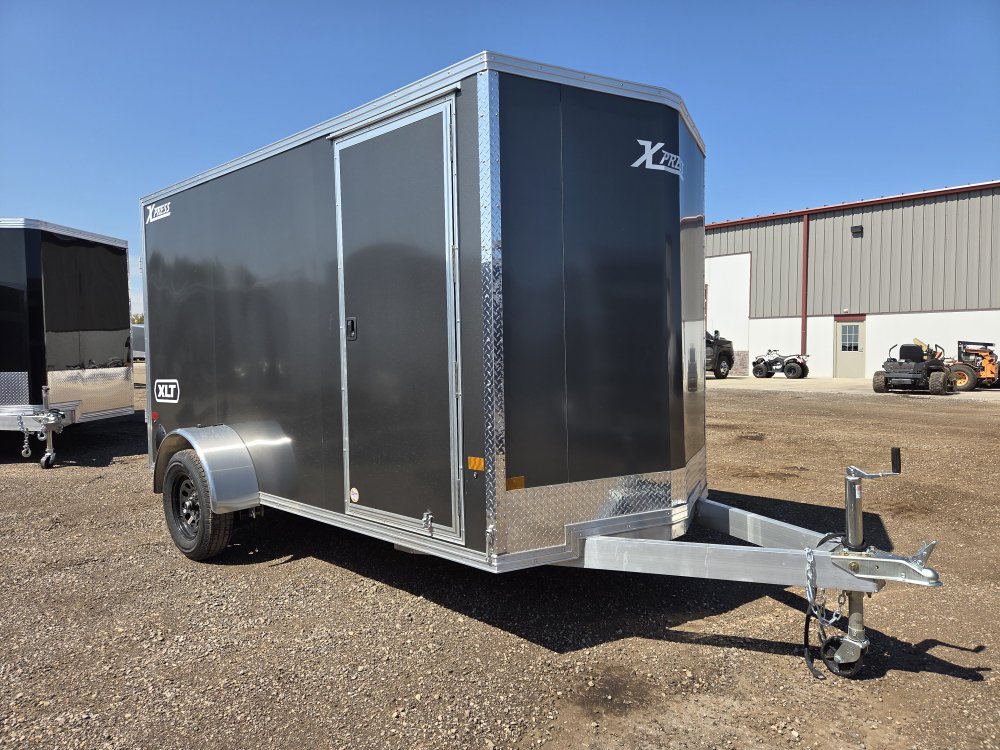 6'x12' Alcom Enclosed Cargo 6x12 Xpress 76"