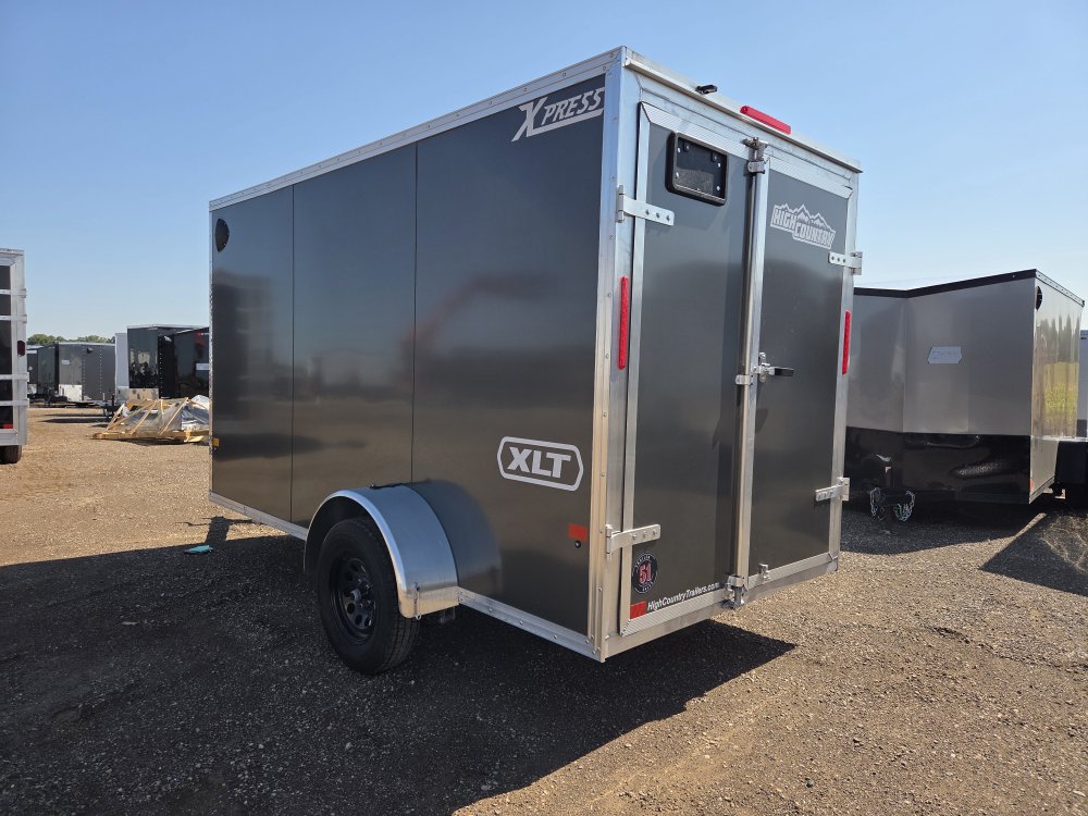 6'x12' Alcom Enclosed Cargo 6x12 Xpress 76"