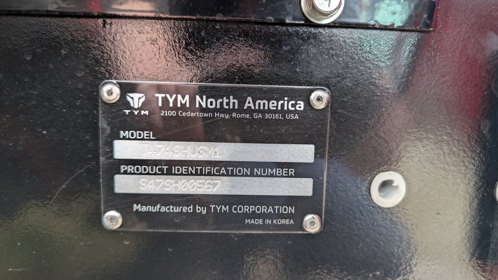 TYM Tractors T474HC Tractor