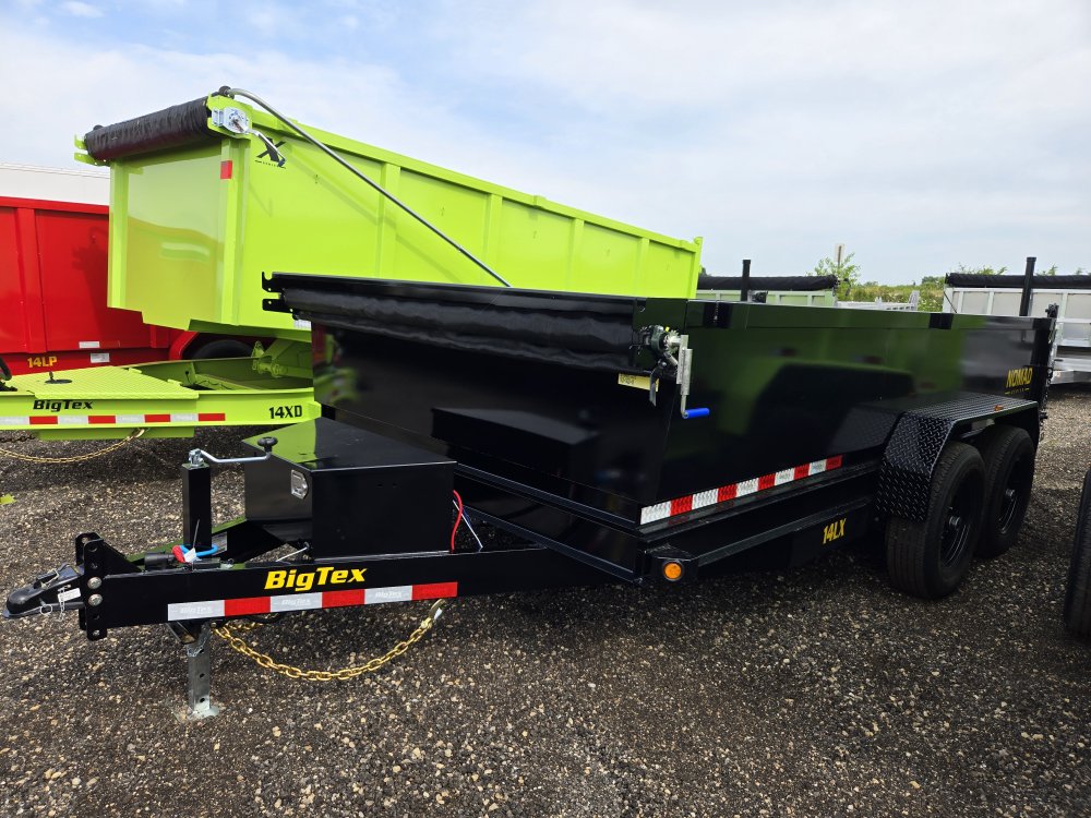 7'x14' Big Tex Trailers Dump 2'