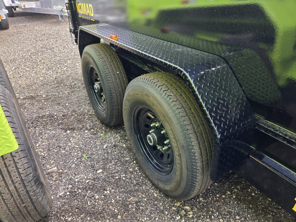 7'x14' Big Tex Trailers Dump 2'