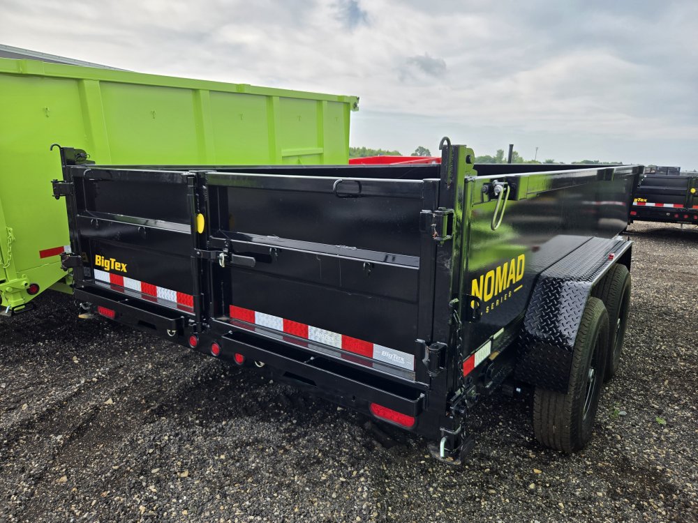 7'x14' Big Tex Trailers Dump 2'