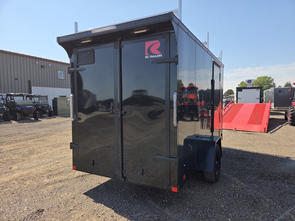 6'x12' RC Trailers Enclosed Cargo RDLX 6x12 78"