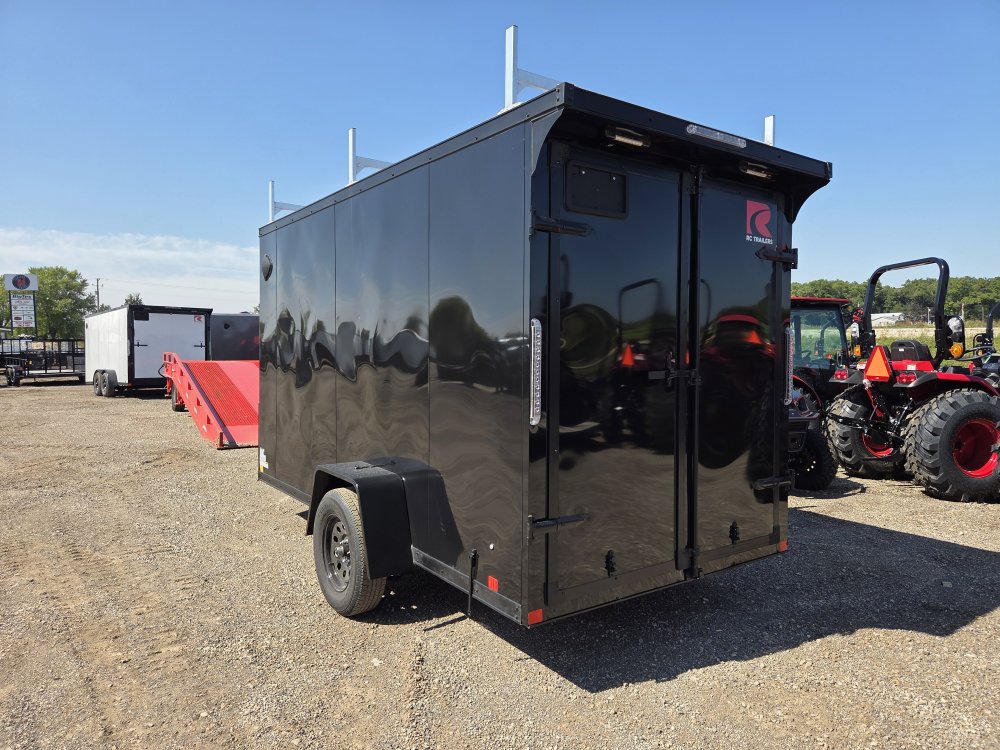 6'x12' RC Trailers Enclosed Cargo RDLX 6x12 78"