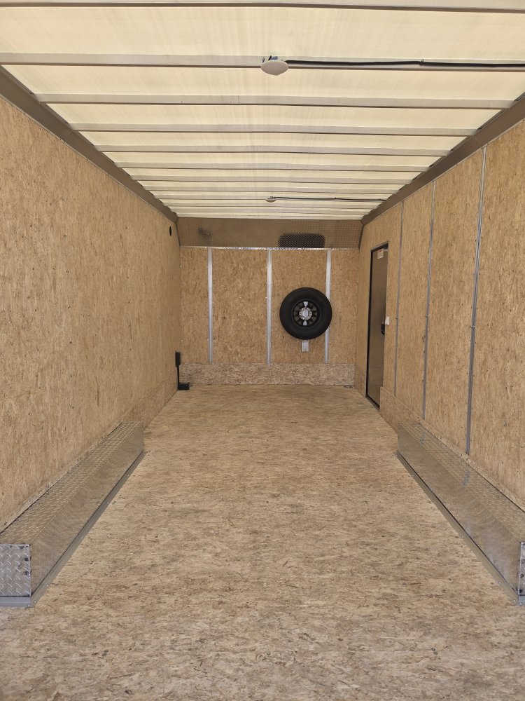 8.5'x20' Alcom Enclosed Cargo XPRESS8.5X20 ULP-LMFL25 88"
