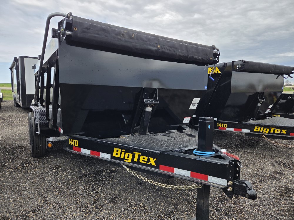 7'x14' Big Tex Dump 14TD-14 4'