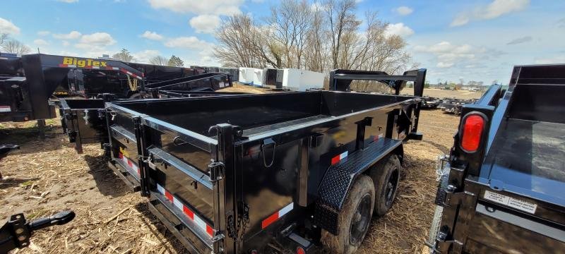 7'x22' Big Tex Trailers Dump 16GX-14