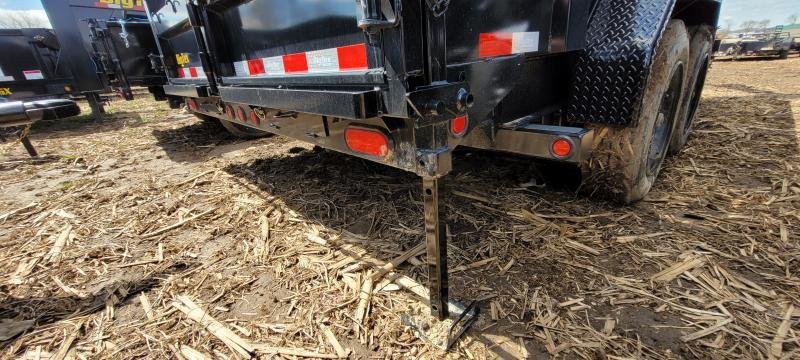 7'x22' Big Tex Trailers Dump 16GX-14