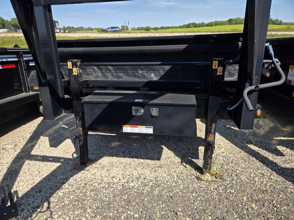 7'x14' Big Tex Trailers Dump 16GX-14 2'
