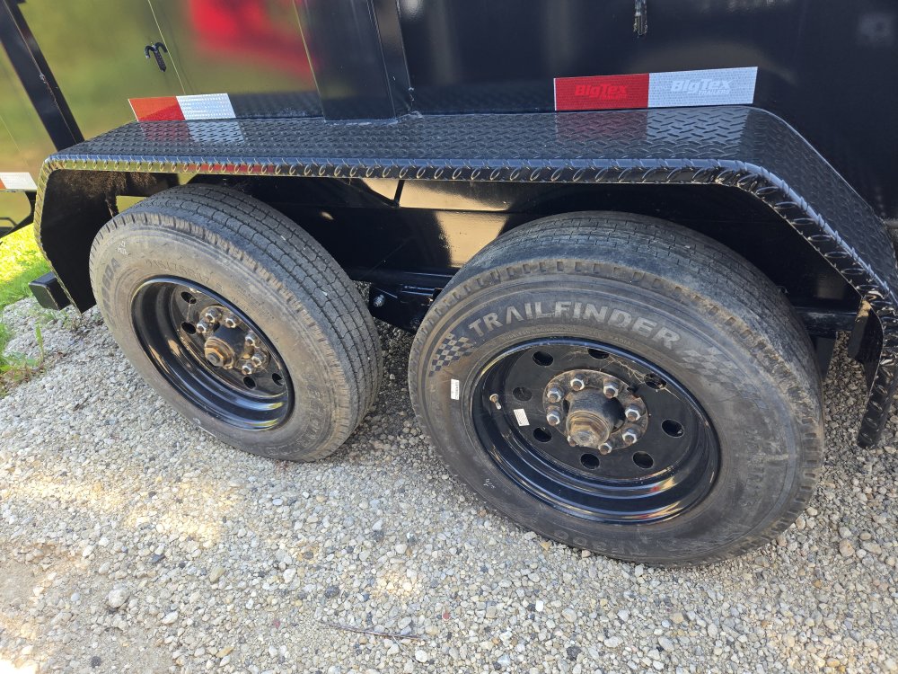 7'x14' Big Tex Trailers Dump 16GX-14 2'