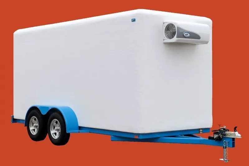 Rental Trailer: 6'x16' Polar King Mobile Refrigerated/Freezer