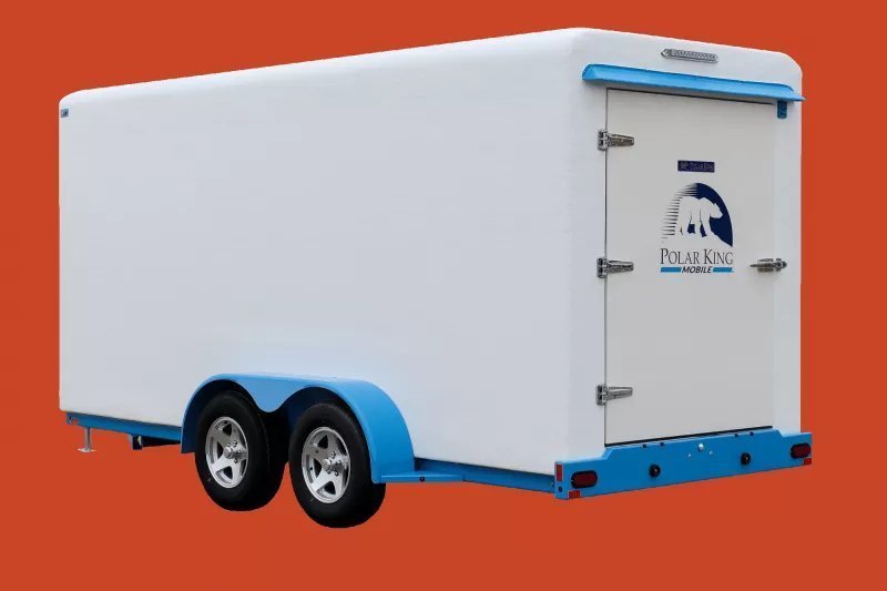 Rental Trailer: 6'x16' Polar King Mobile Refrigerated/Freezer