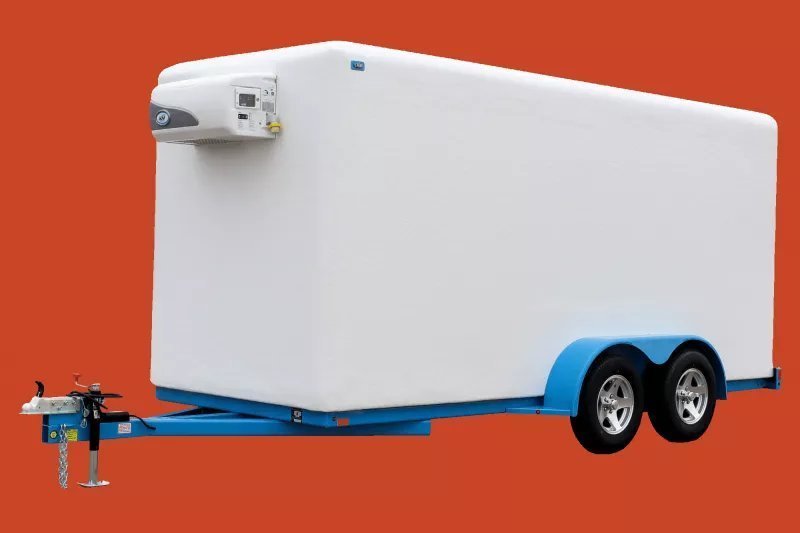 Rental Trailer: 6'x16' Polar King Mobile Refrigerated/Freezer