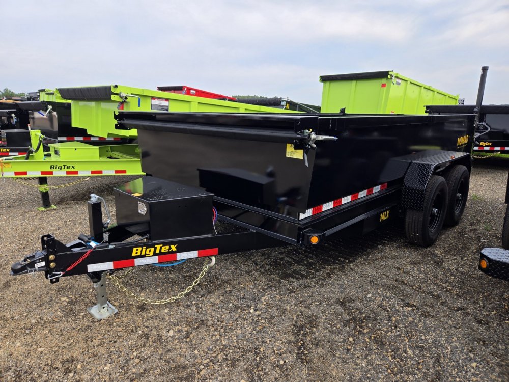 7'x14' Big Tex Trailers Dump 2'