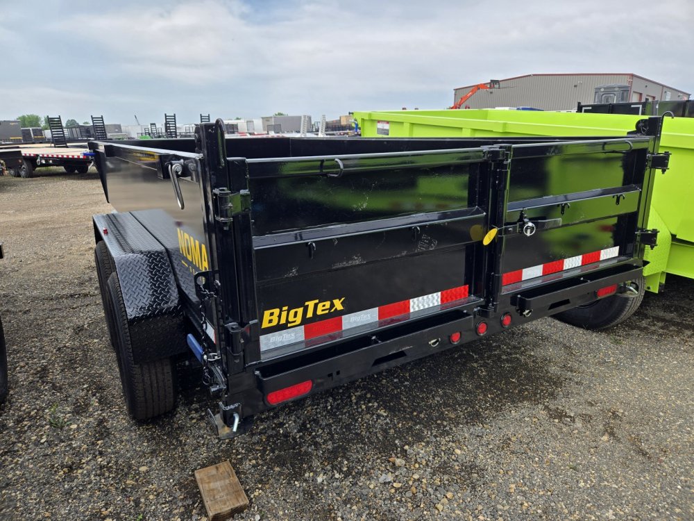 7'x14' Big Tex Trailers Dump 2'