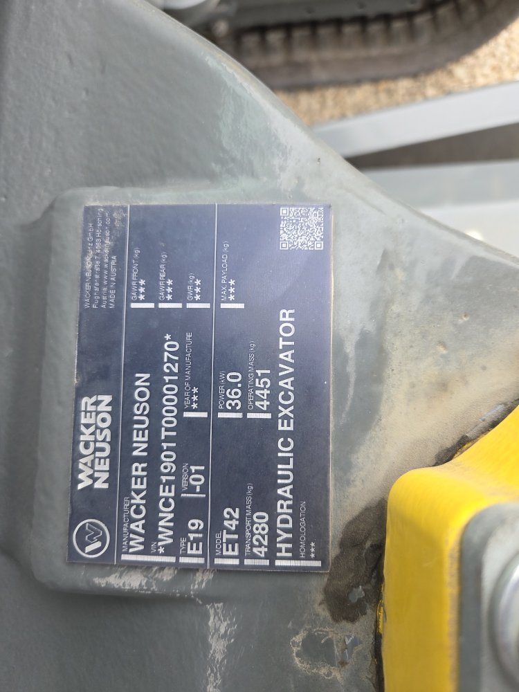 Wacker Neuson ET42 Contractor Equipment