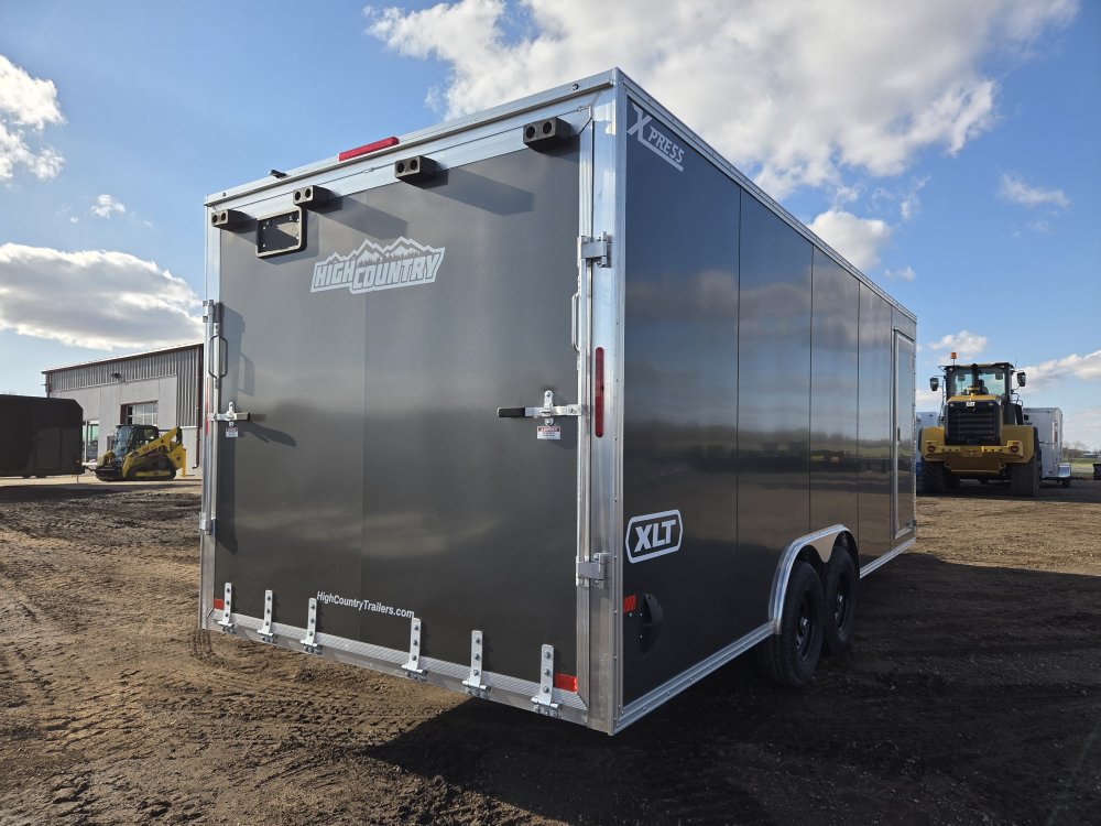 8.5'x20' Alcom Enclosed Cargo XPRESS8.5X20CH XLTP-LMFL25-10K 82"