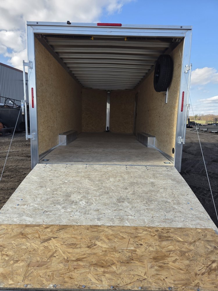 8.5'x20' Alcom Enclosed Cargo XPRESS8.5X20CH XLTP-LMFL25-10K 82"