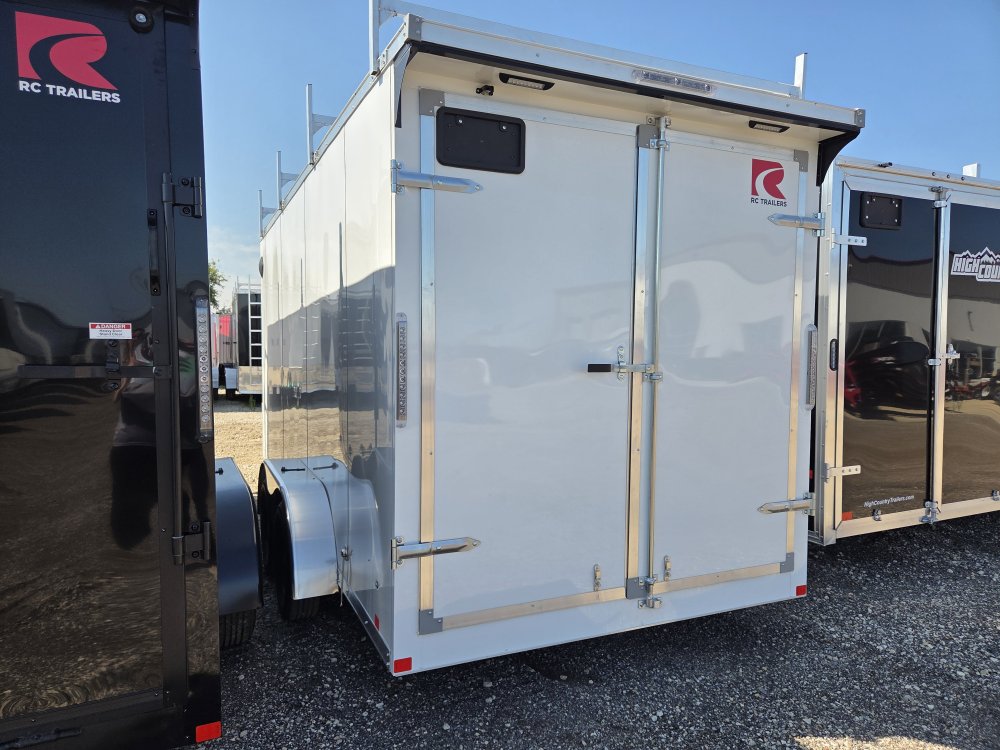 7'x16' RC Trailers Enclosed Cargo RDLX 7x16 84"