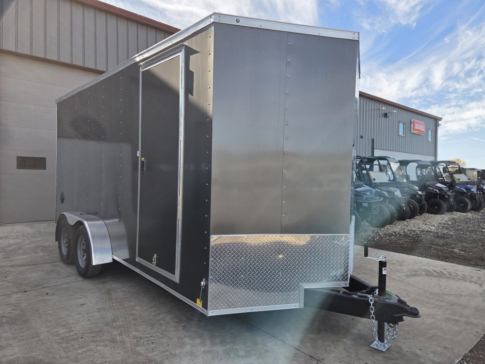 7'x16' RC Trailers Enclosed Cargo RWT 7x16 84"