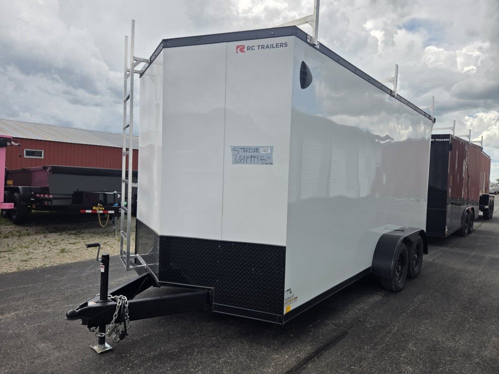 7'x16' RC Trailers Contractor D716TA2 84"
